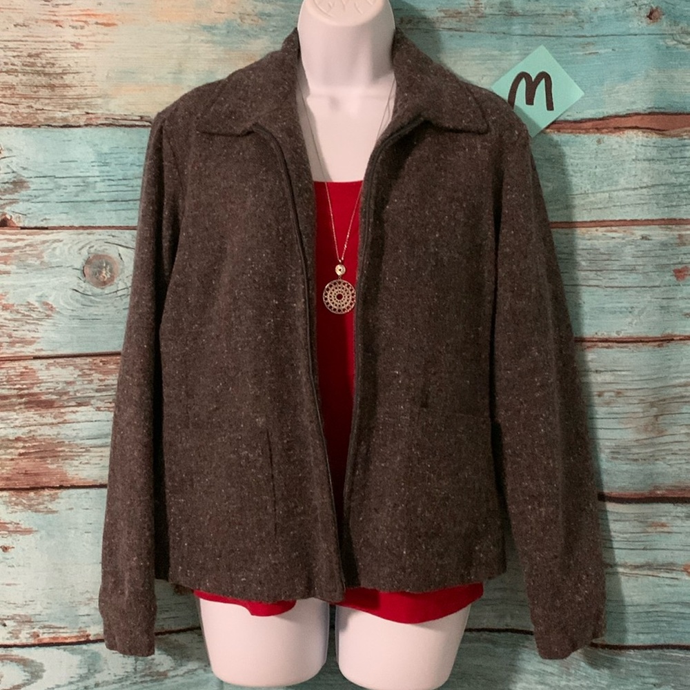 Aeropostale | Sz M grey wool jacket